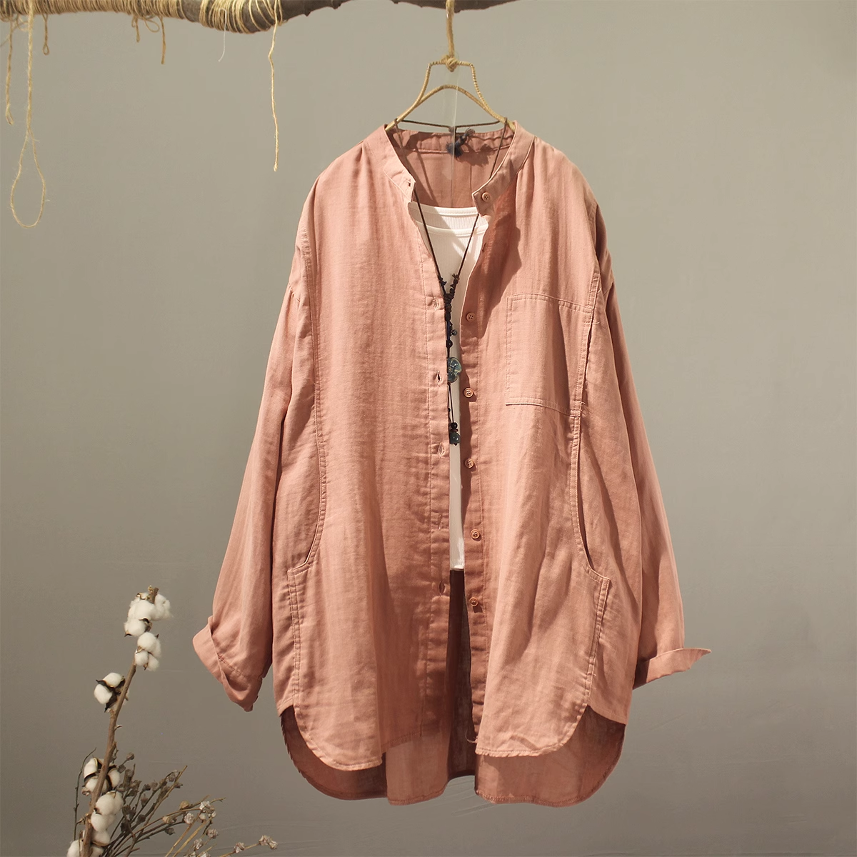Summer Clothing For Japan - 2026 Middle-aged women's clothing 100% cotton