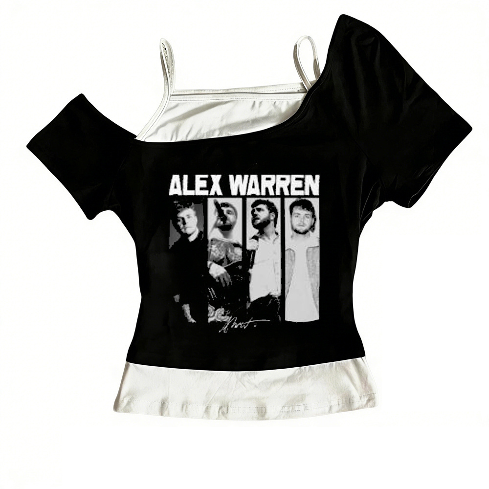 Summer Goth Clothing - Alex Warren shirt teen streetwear 2000s