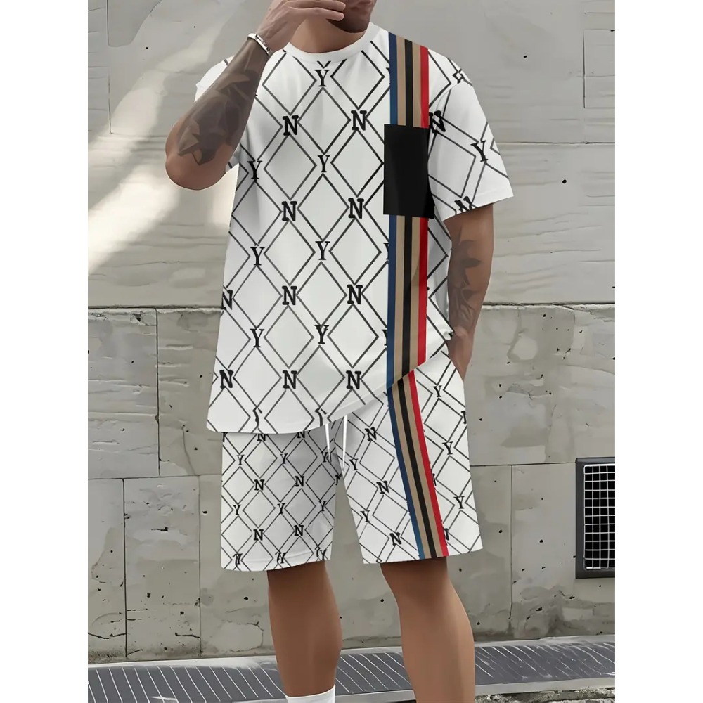 Summer Clothing For Young Men - 2026 Summer Men's Clothing Letter Print