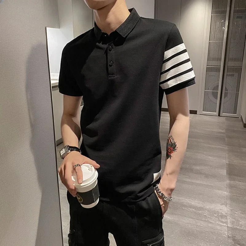 Top Graphic Polo Shirts Stripe - Summer Clothing Cheap review and price