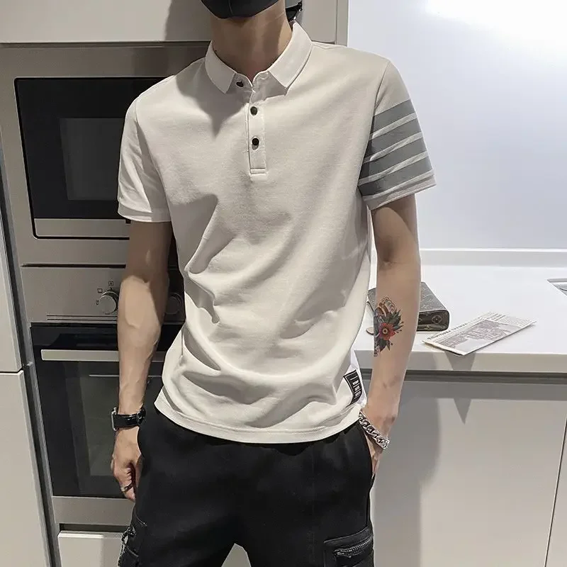 Top Graphic Polo Shirts Stripe - Summer Clothing Cheap review and price