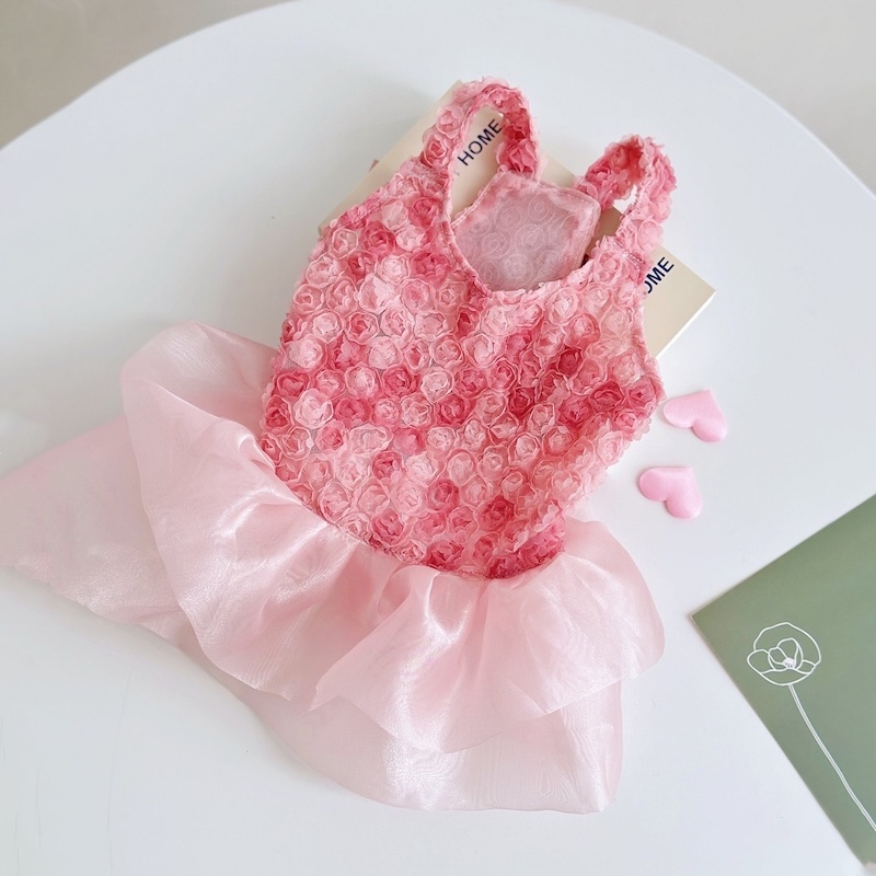 Rose Floral Cake Dress for Sma - Summer Rose Clothing review and price
