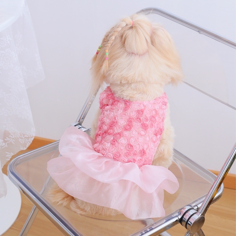 Rose Floral Cake Dress for Sma - Summer Rose Clothing review and price