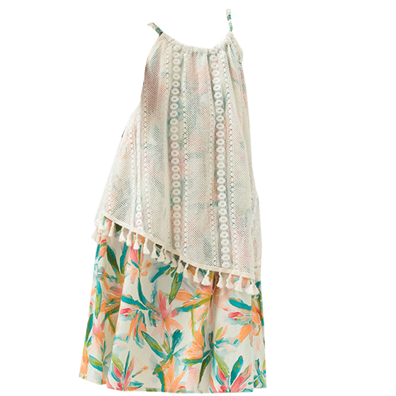 Tassels Girls Casual Dresses S - Summer Clothing Drawing For Kids review and price