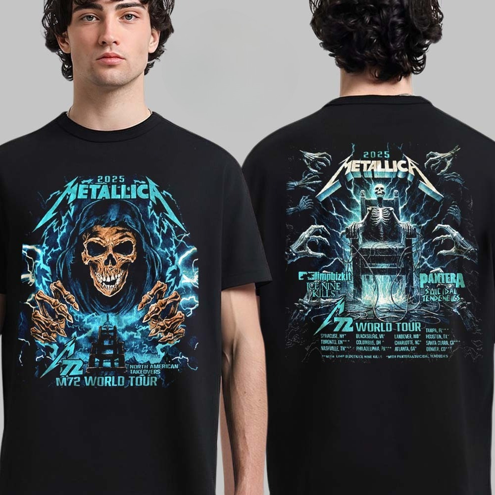 Metallica M72 World Tour Retur - Summer Clothing Europe review and price