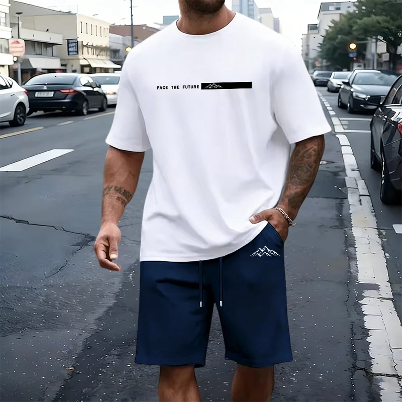 Fashion Mens T-Shirt Tracksuit - Summer Clothing Men Fashion review and price