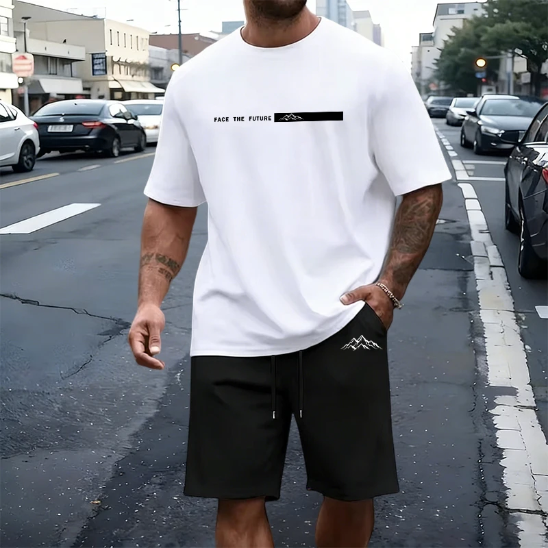 Fashion Mens T-Shirt Tracksuit - Summer Clothing Men Fashion review and price