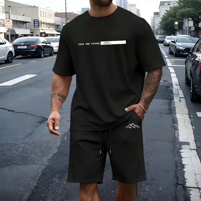 Fashion Mens T-Shirt Tracksuit - Summer Clothing Men Fashion review and price