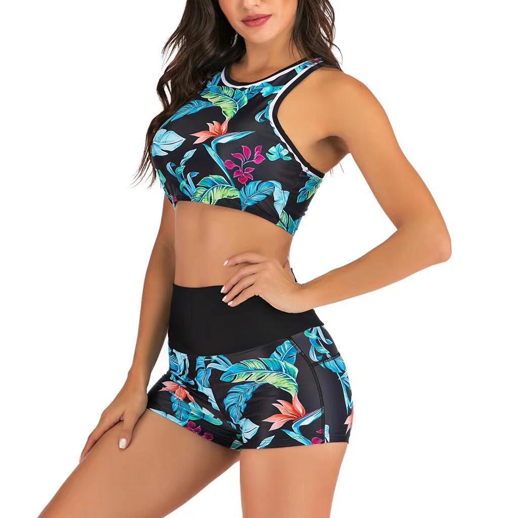 Y2K Bikini Woman Tankini With  - Halter Neck Top review and price