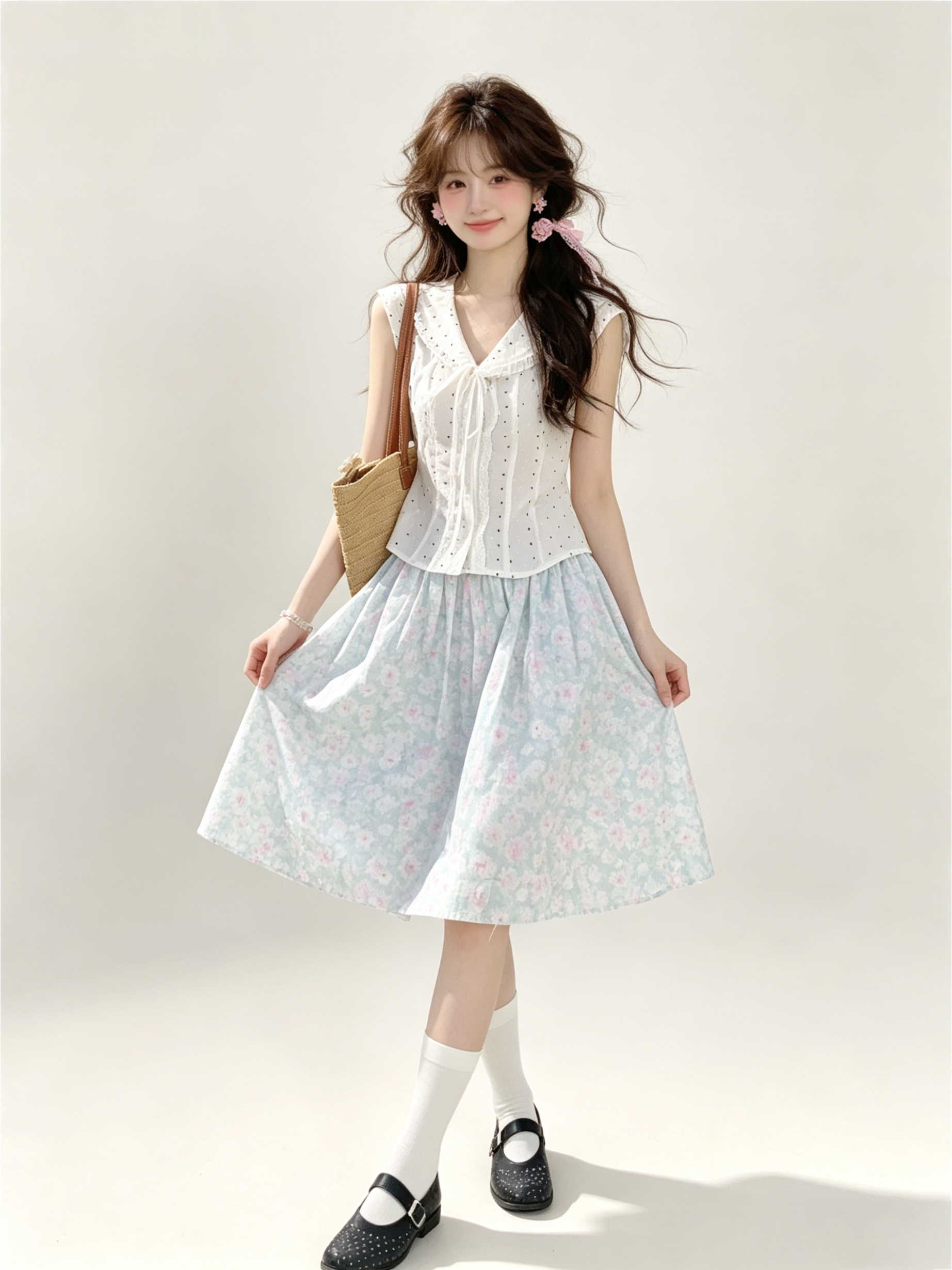 Sweet Style Navy Collar Polka  - Summer Clothing Old Navy review and price