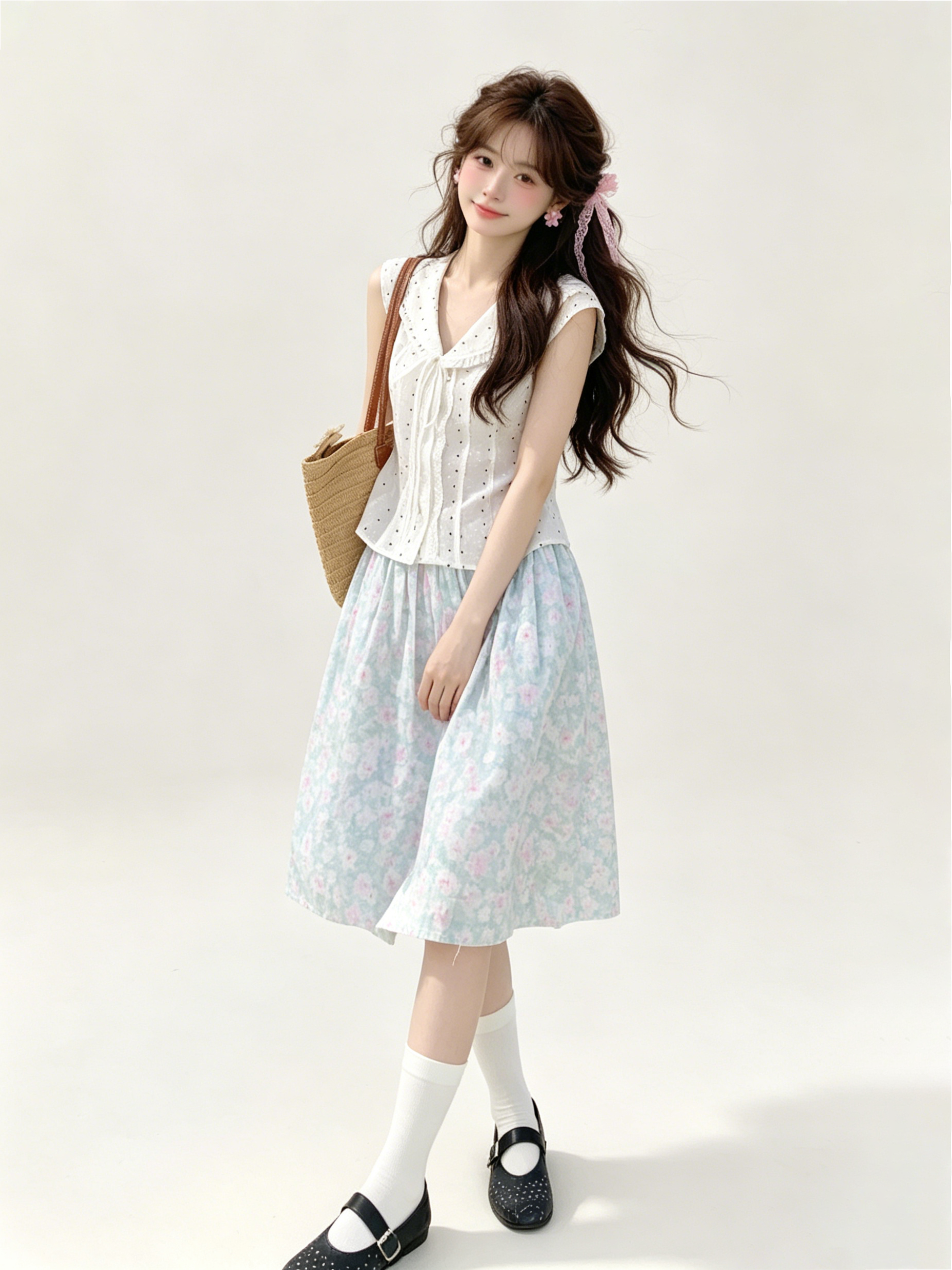 Sweet Style Navy Collar Polka  - Summer Clothing Old Navy review and price