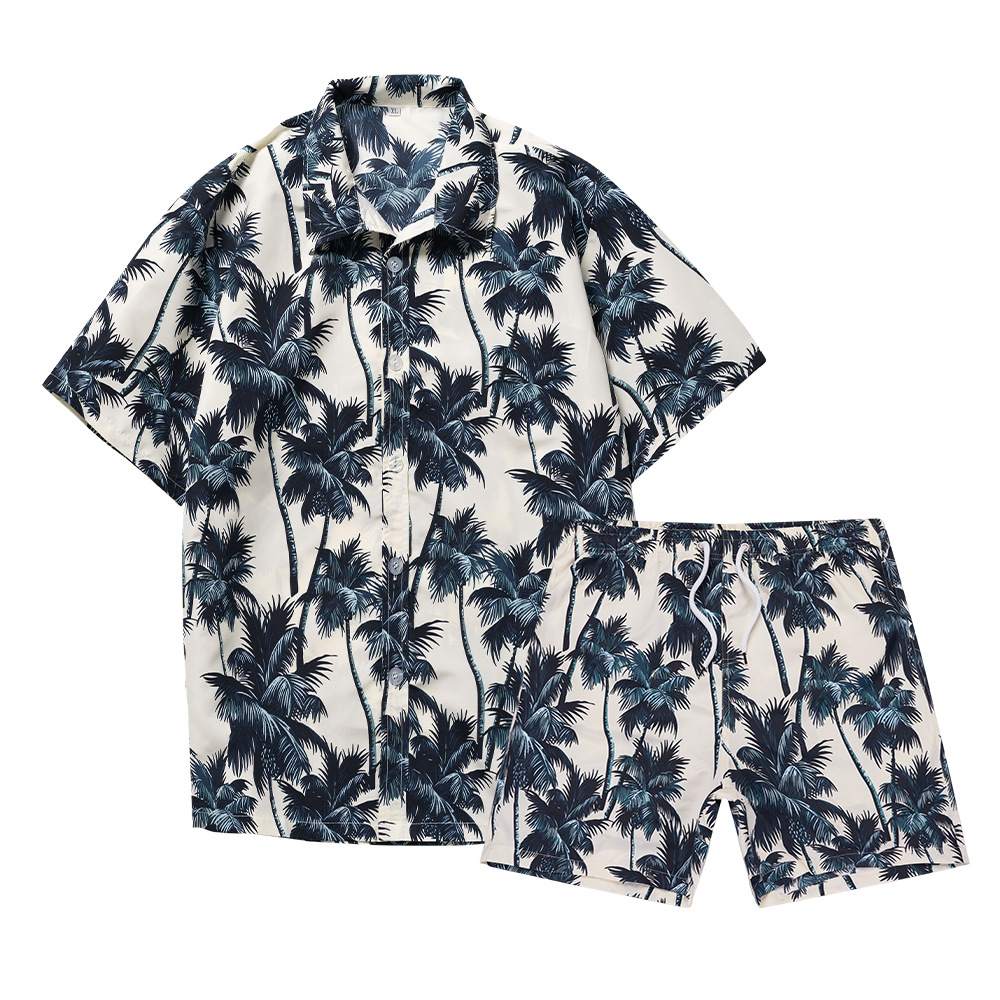 Hawaiian Coconut Tree 3D Print - Summer Clothing Men Fashion review and price