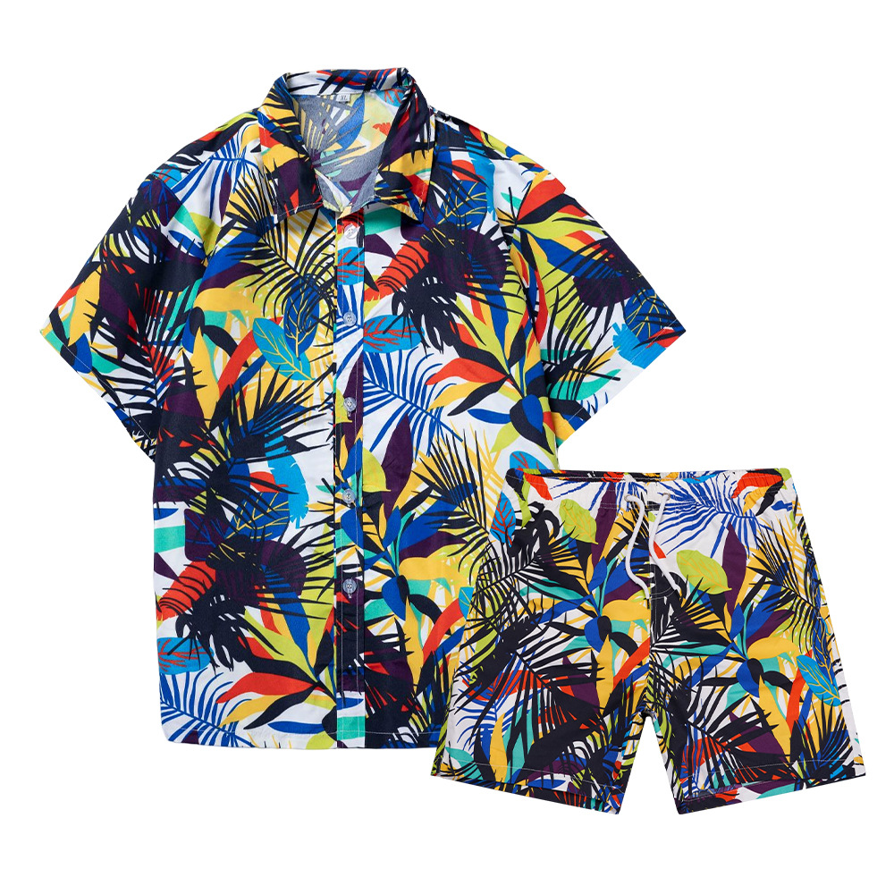 Hawaiian Coconut Tree 3D Print - Summer Clothing Men Fashion review and price
