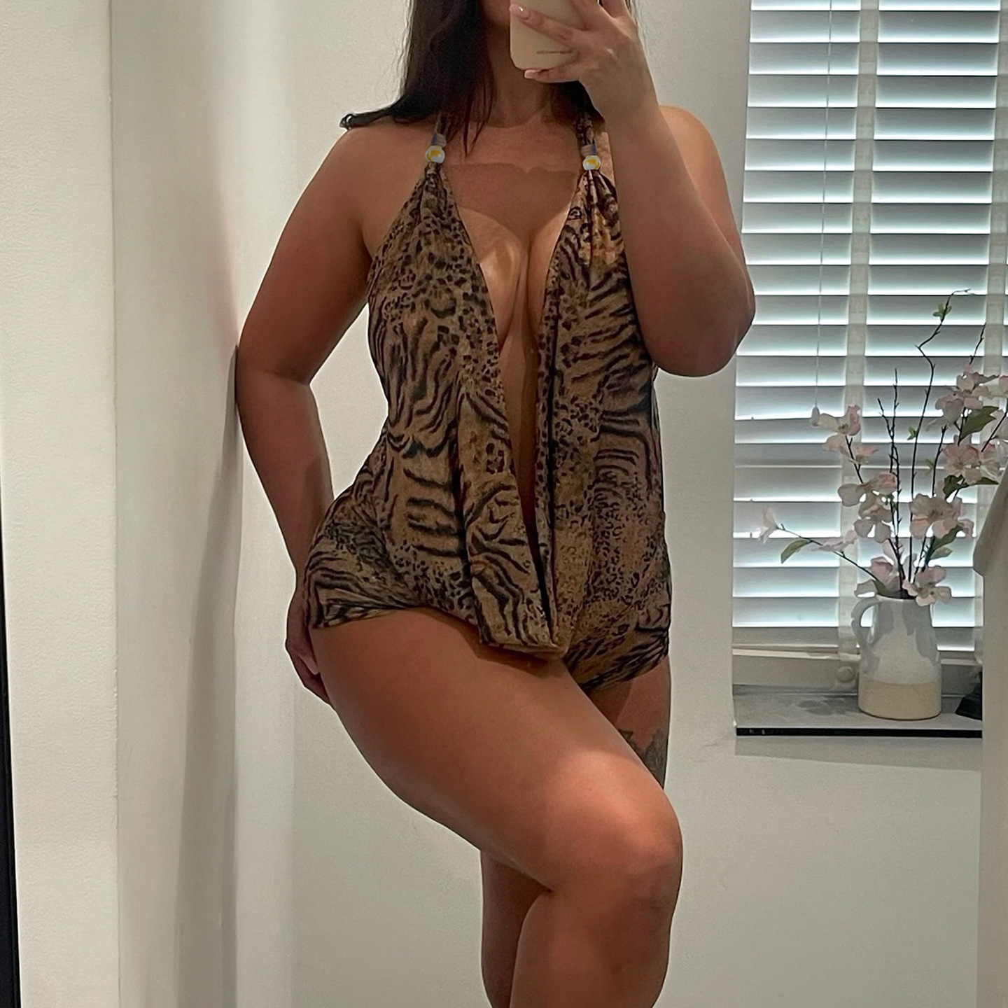 Woman's Leopard Print 2 Piece  - Summer Clothing Women Sale review and price