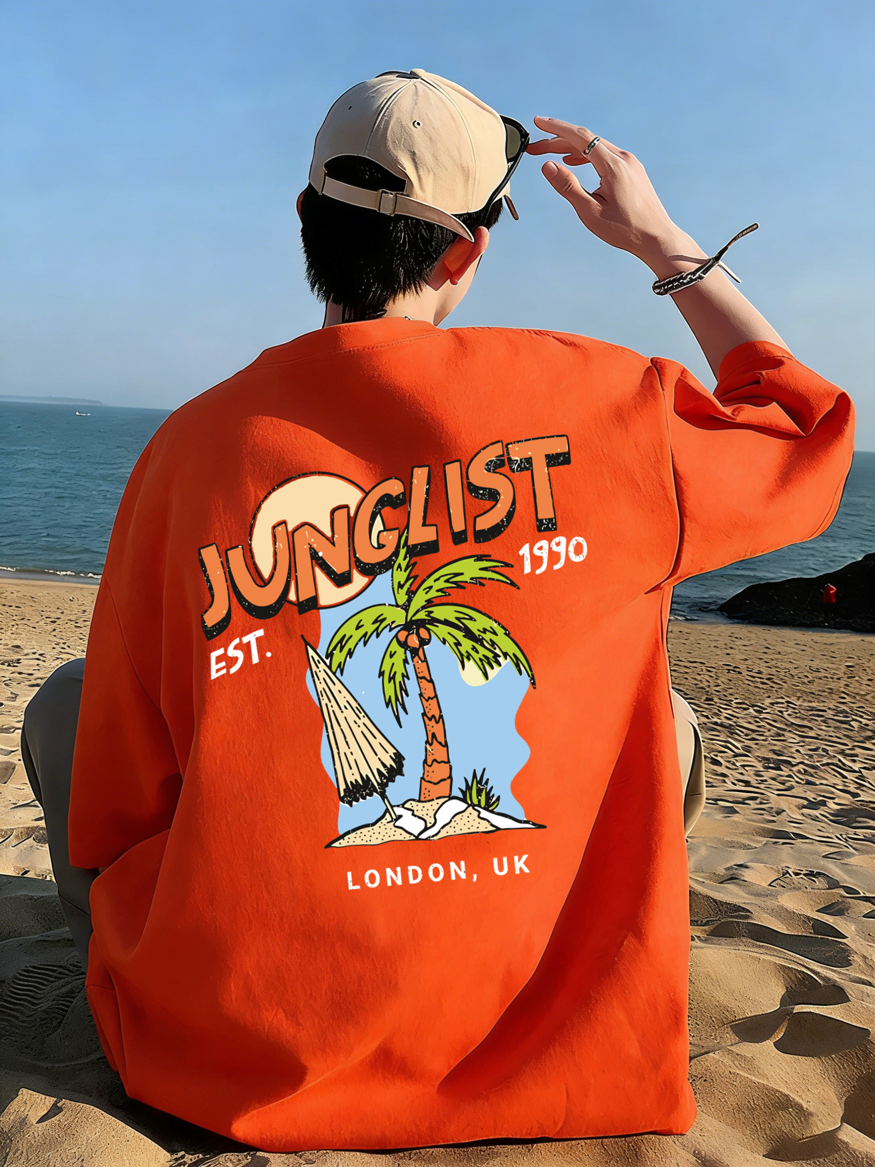 Junglist Est 1990 London Uk De - Summer Clothing Uk Men review and price