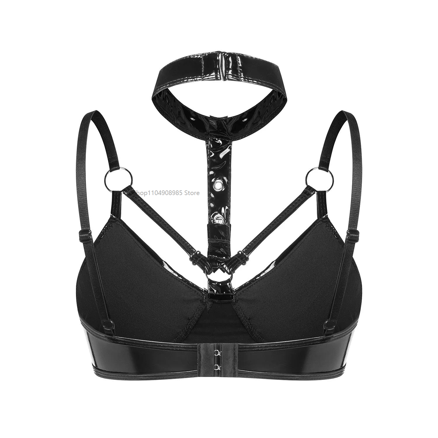 Black/Red Women's Sexy Halter  - Halter Neck Top review and price
