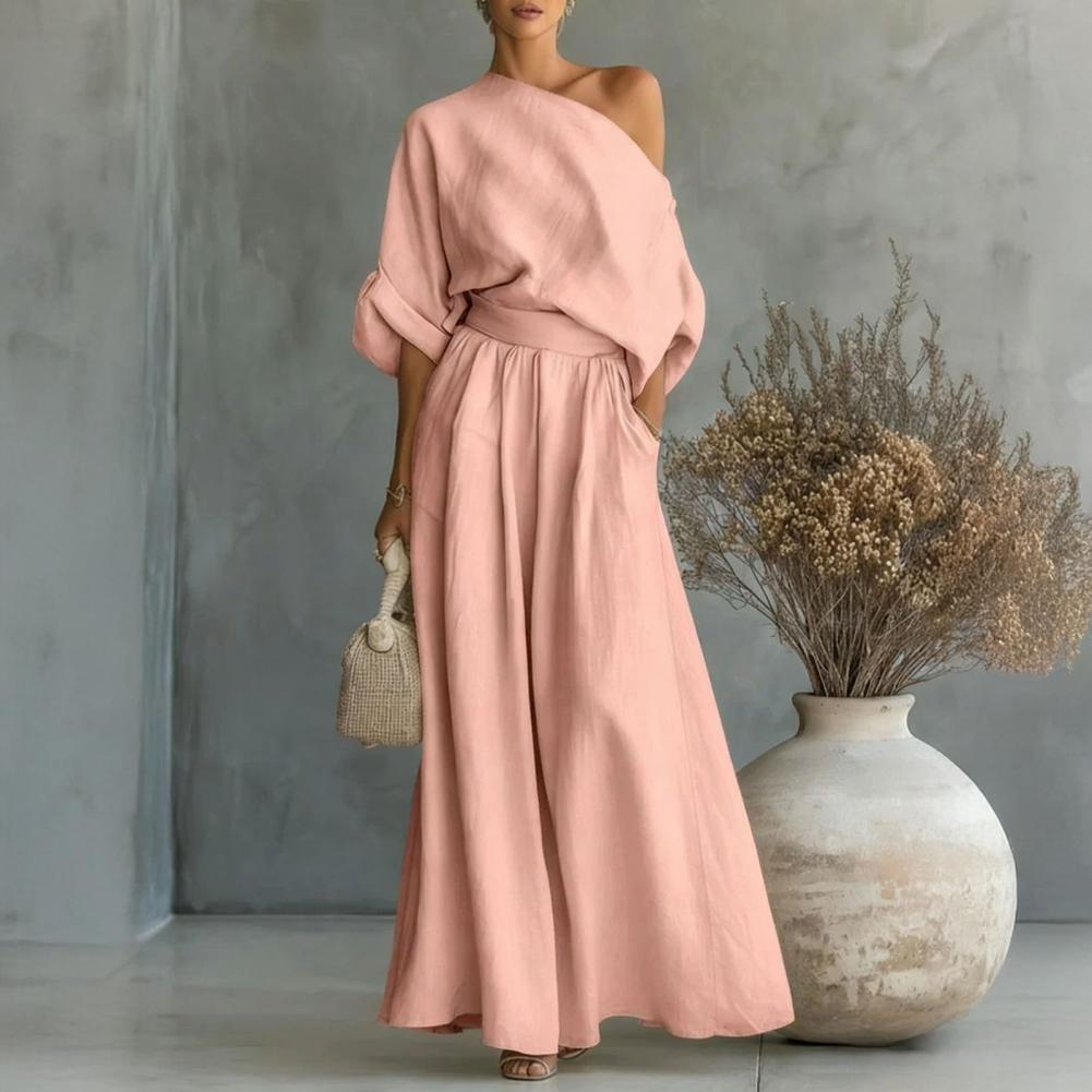 Women Blouse Pants Set Elegant - Summer Clothing Europe review and price