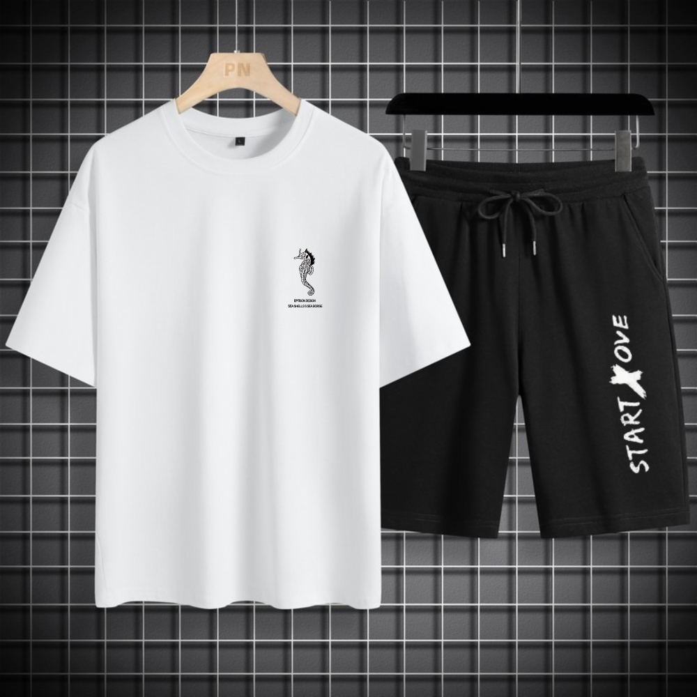 1pcs Men's t-shirt Sets 2026 S - Summer Clothing Drip review and price