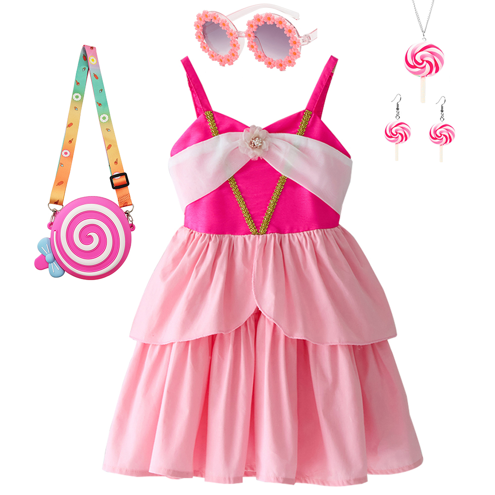 Kids Girl Rose Dress Summer Sl - Summer Rose Clothing review and price