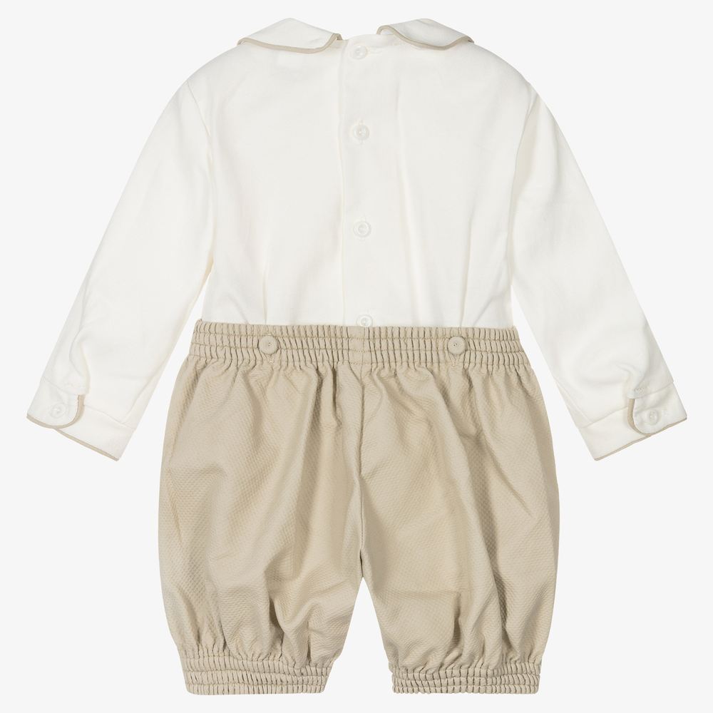 Spanish Baby Boy Hand-Smocked  - Summer Clothing In Spanish review and price