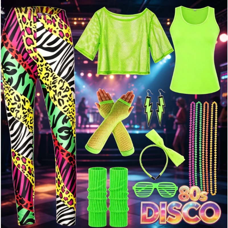 European American 80s Costume  - Summer Clothing Europe review and price