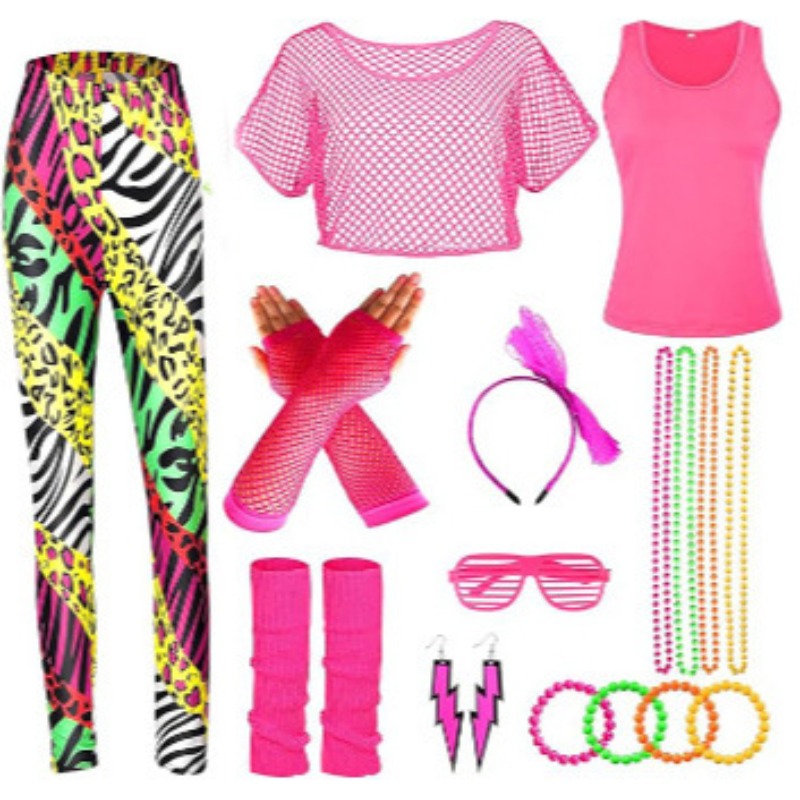 European American 80s Costume  - Summer Clothing Europe review and price