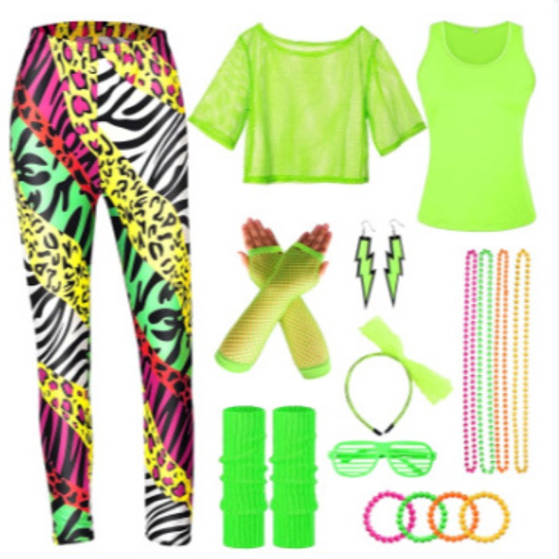 European American 80s Costume  - Summer Clothing Europe review and price