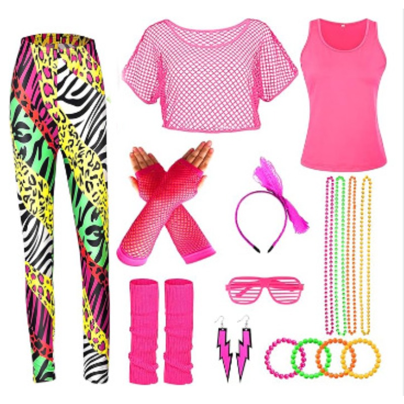 European American 80s Costume  - Summer Clothing Europe review and price