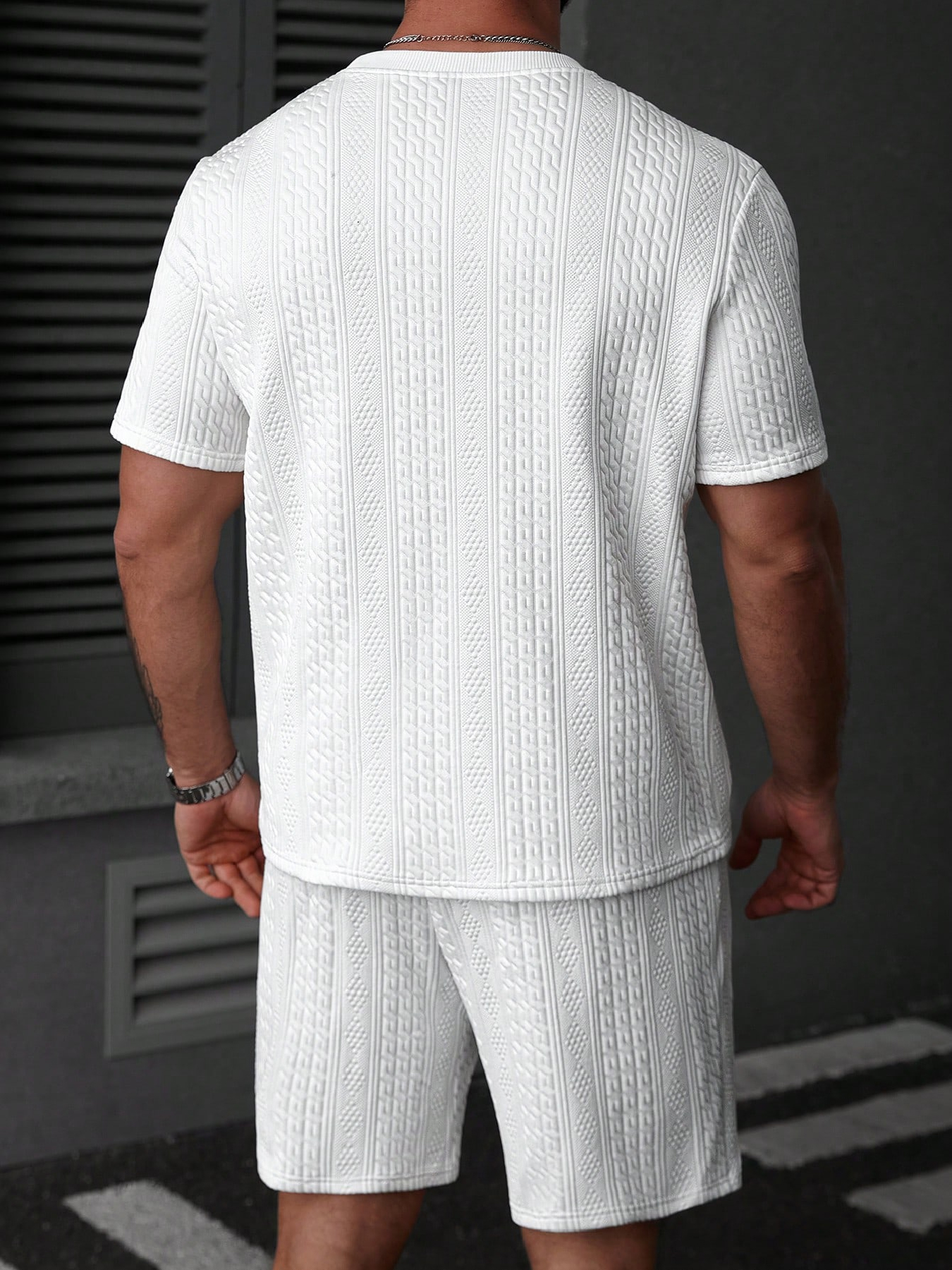 Casual men's polo shirt set, s - Summer Clothing Trends review and price
