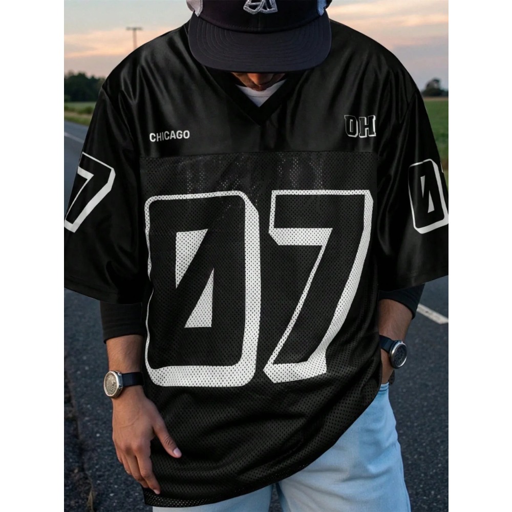 2026 Summer New Men's V-Neck T - Summer Clothing Trends review and price