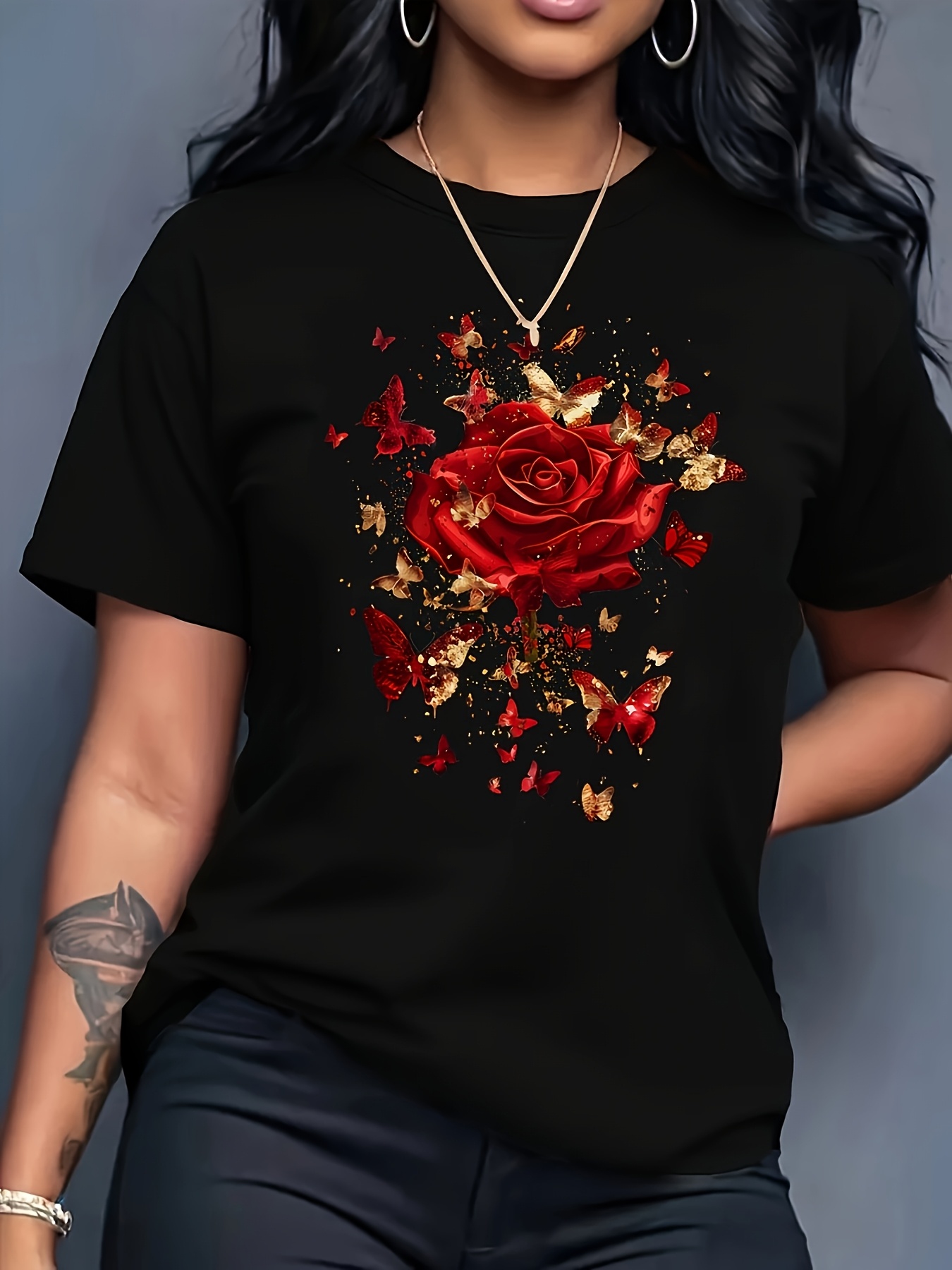 Women's Casual Sports T-Shirt  - Summer Rose Clothing review and price