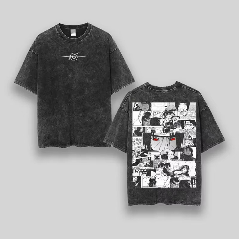 2026 summer Naruto Oversized T - Japanese Summer Clothing Men review and price