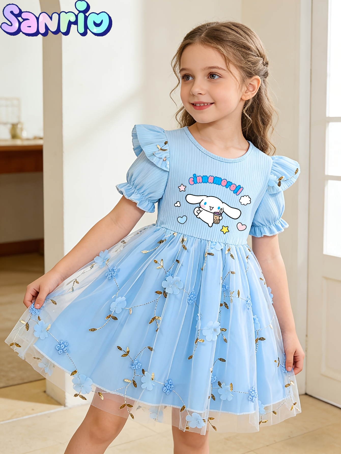Cinnamoroll Princess Kids Outf - Summer Clothing Europe review and price