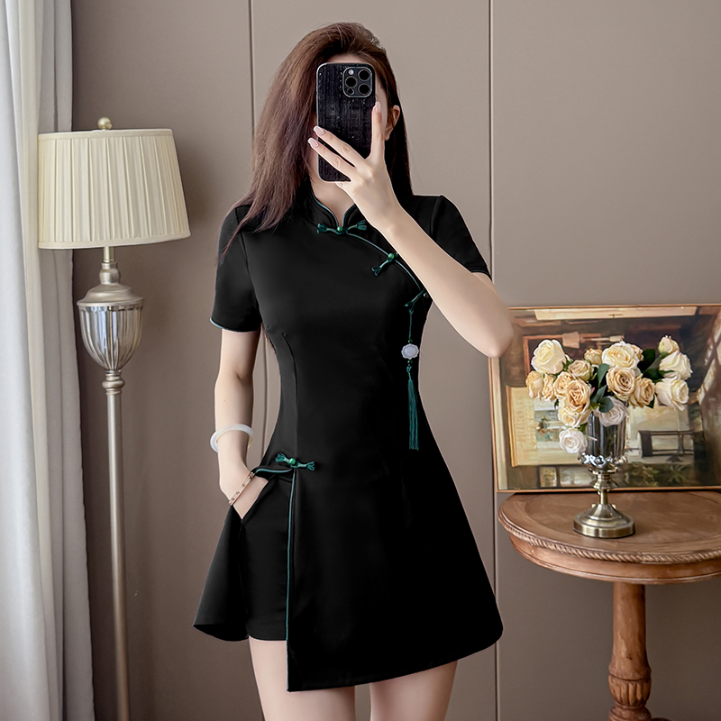2026 New Chinese Style Black T - Summer Clothing Women Sale review and price