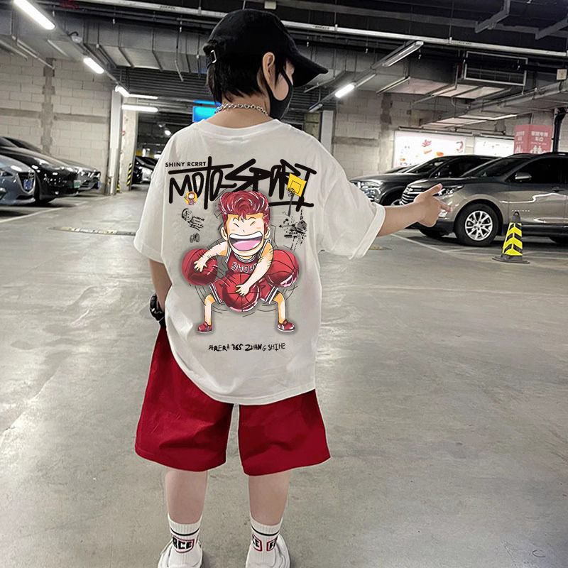 Shohoku Cotton Boys Clothes Se - Summer Clothing Drawing For Kids review and price