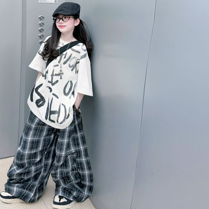 Summer Girls Hip Hop Graffiti  - Summer Clothing Drawing For Kids review and price