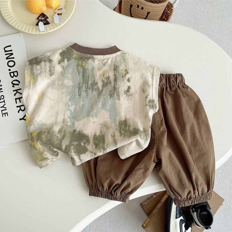 Korean Summer Toddler Baby Boy - Summer Clothing Drawing For Kids review and price