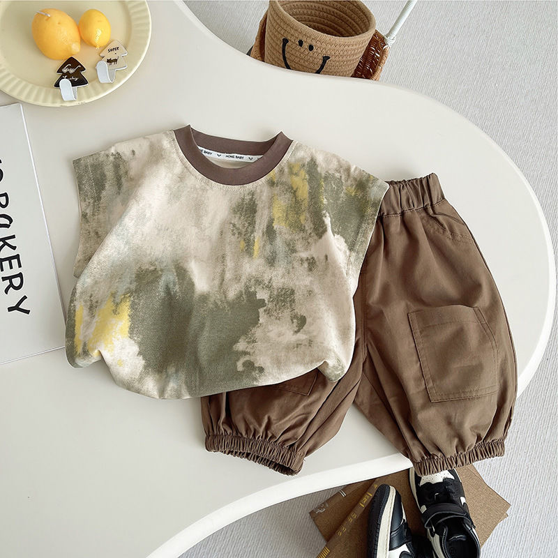 Korean Summer Toddler Baby Boy - Summer Clothing Drawing For Kids review and price