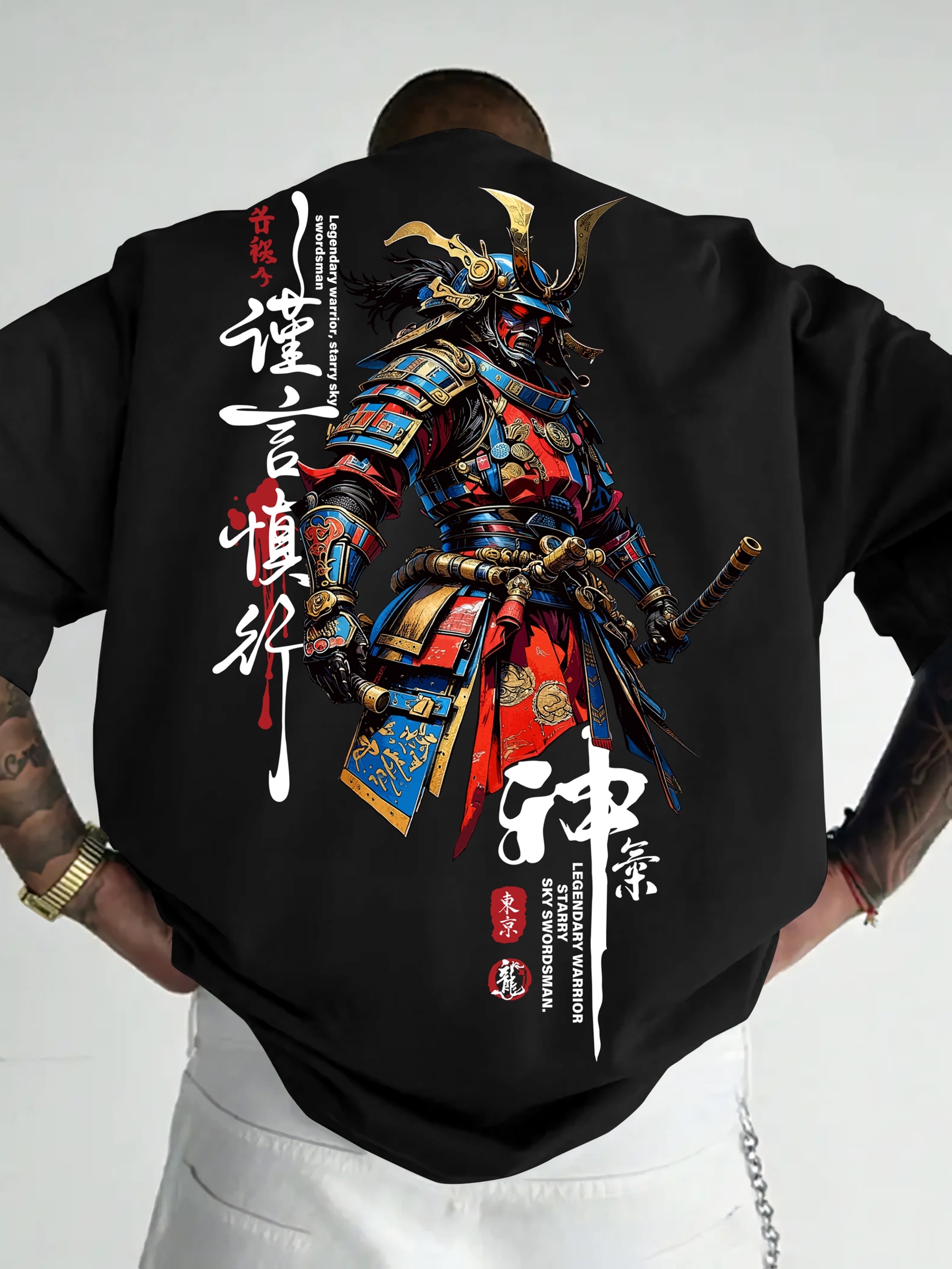 Harajuku Japanese-style cartoo - Japanese Summer Clothing Men review and price