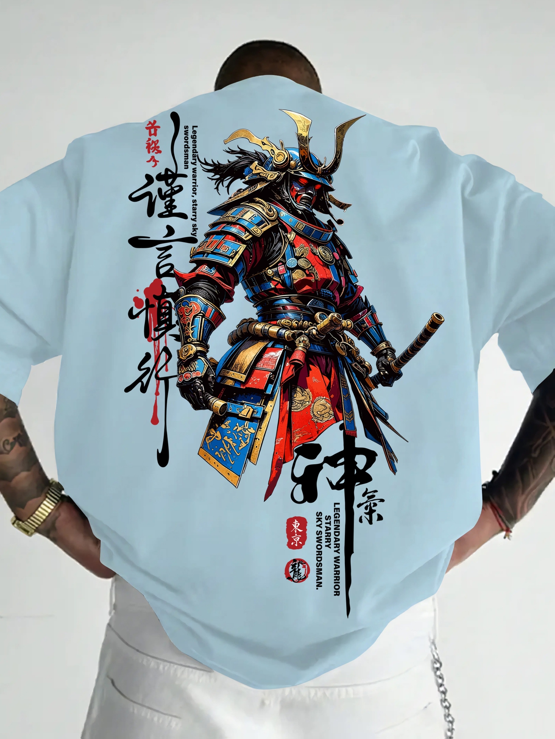 Harajuku Japanese-style cartoo - Japanese Summer Clothing Men review and price