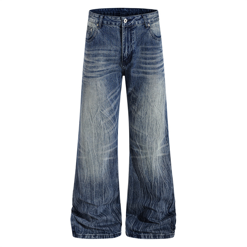 Washed Bootcut Jeans For Man S - Summer Clothing Drip review and price