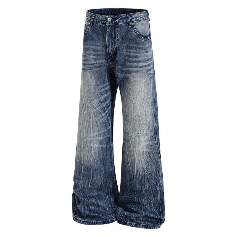 Washed Bootcut Jeans For Man S - Summer Clothing Drip review and price