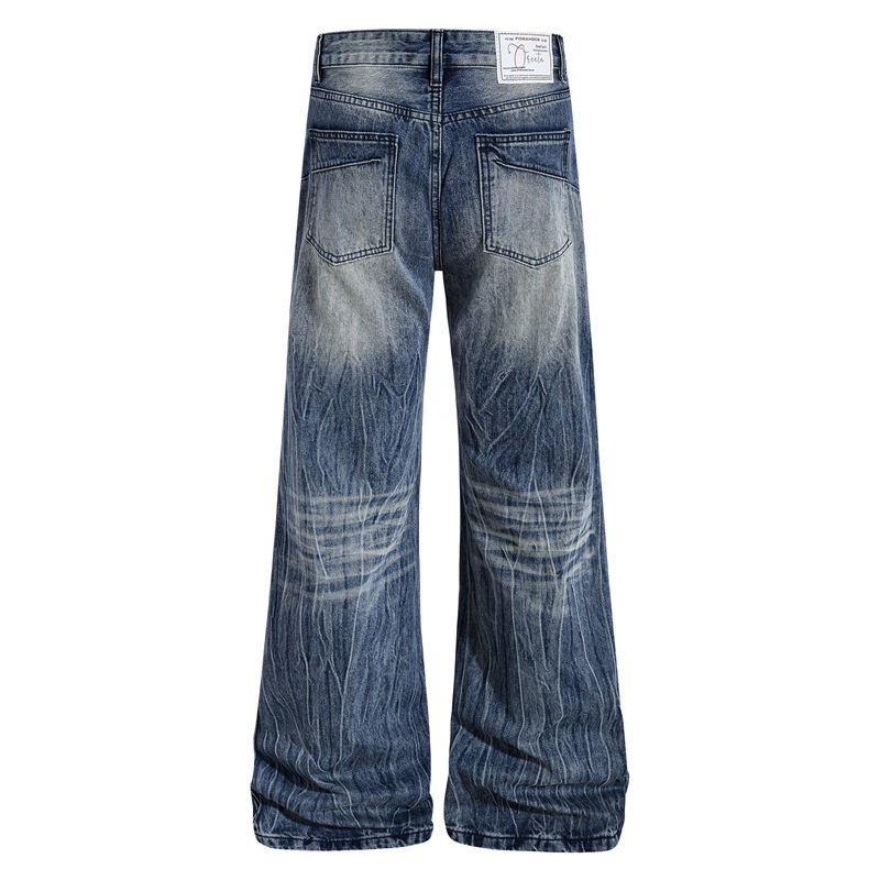 Washed Bootcut Jeans For Man S - Summer Clothing Drip review and price