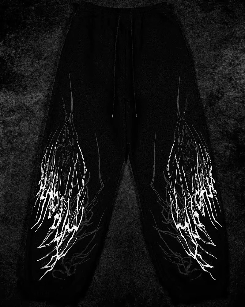 Men Y2K Casual Rock High Stree - Summer Goth Clothing review and price