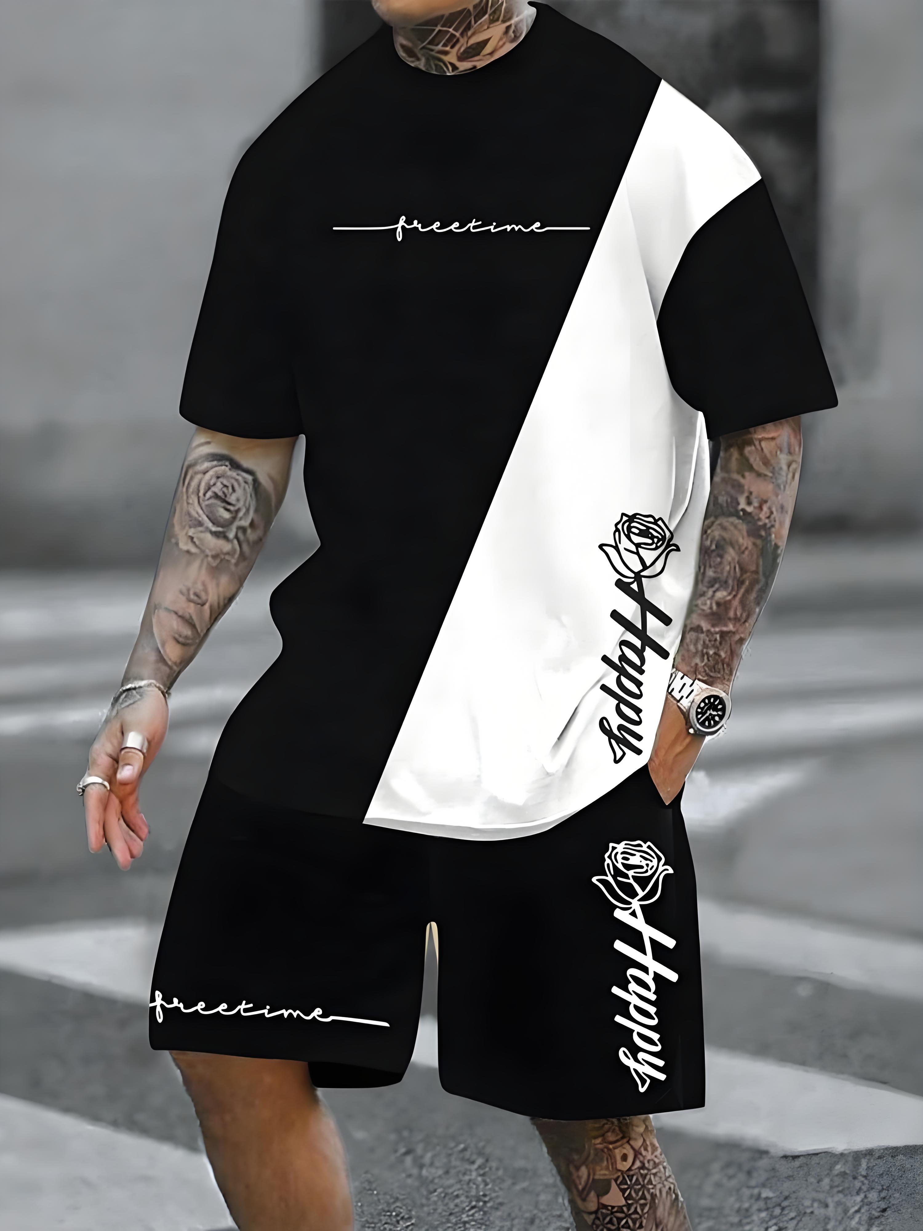 New Plus Size Men's T-shirt An - Summer Clothing Men Fashion review and price