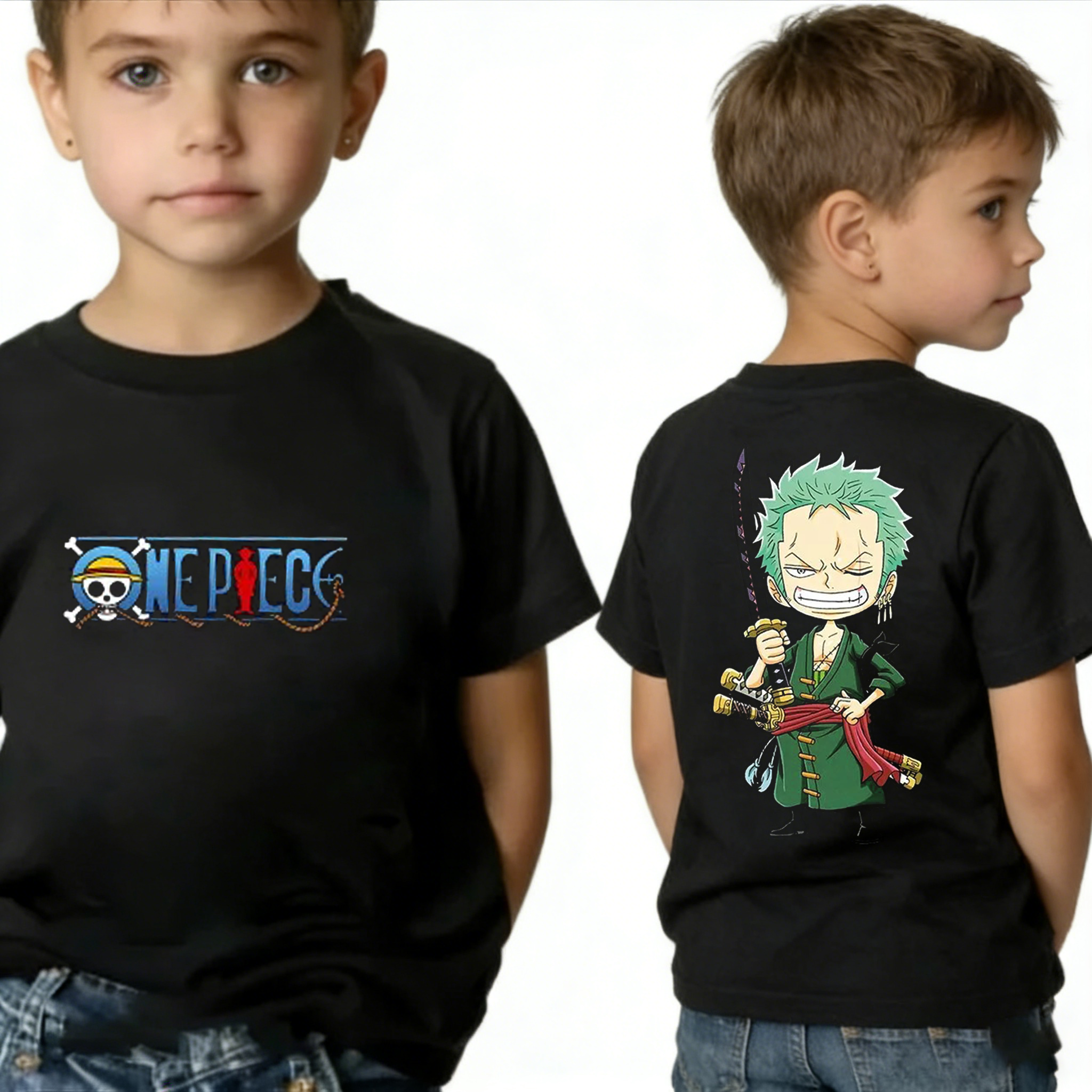 One Piece Boy's Girl's T Shirt - Summer Clothing For Japan review and price