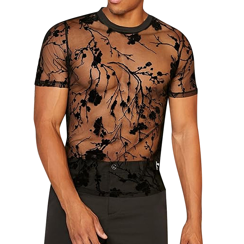 Summer Men's Clothing Mesh Lac - Summer Rose Clothing review and price