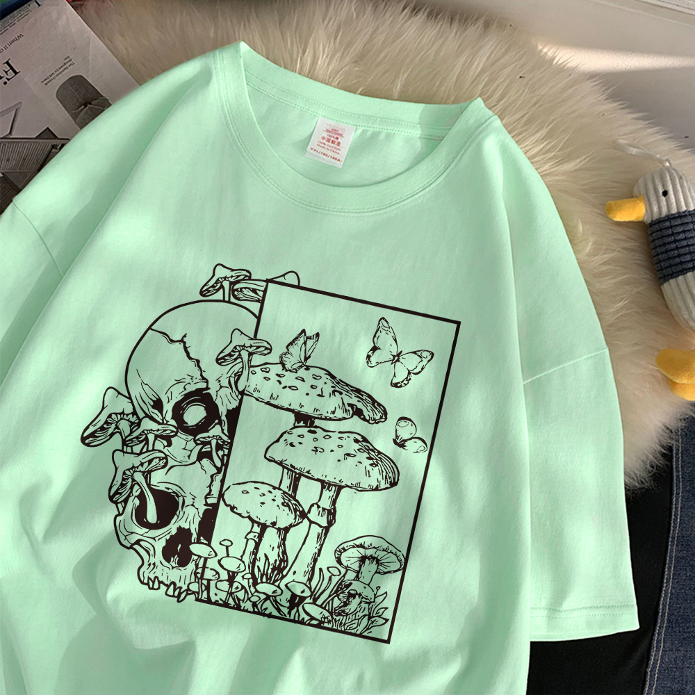 Skeleton And Mushroom Scenery  - Summer Clothing Essentials Women review and price