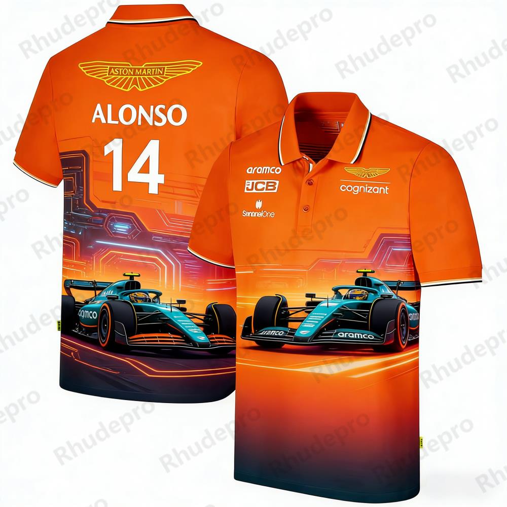 Aston Martin Polo Shirt Outdoo - Summer Clothing In Spanish review and price