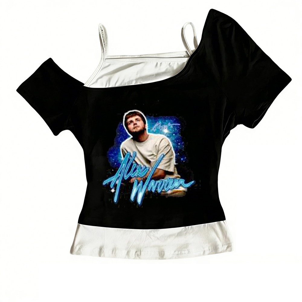 Alex Warren shirt teen streetw - Summer Goth Clothing review and price